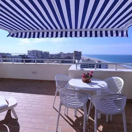 דירה Atico Loft Playa Victoria